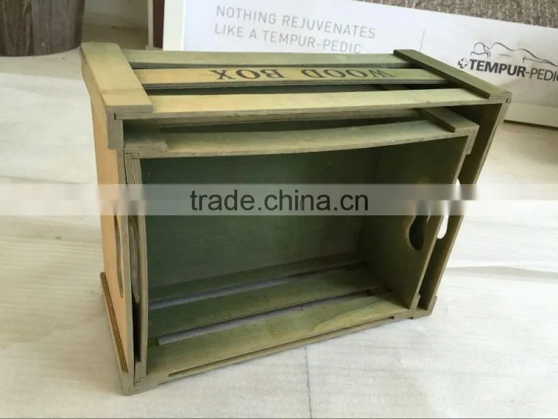 The paulownia box or tray do old effect