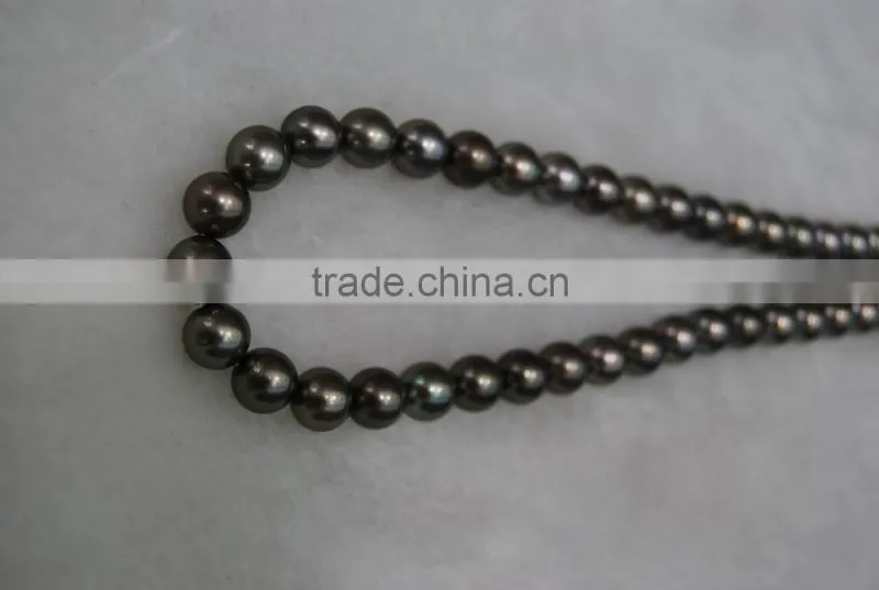 Best Quality 11-12mm Black Tahitian Pearl Strands