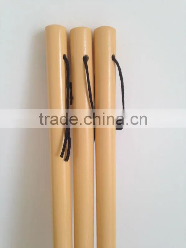 Standard thread natural wood stick 120*2.2cm for home and hotel uses