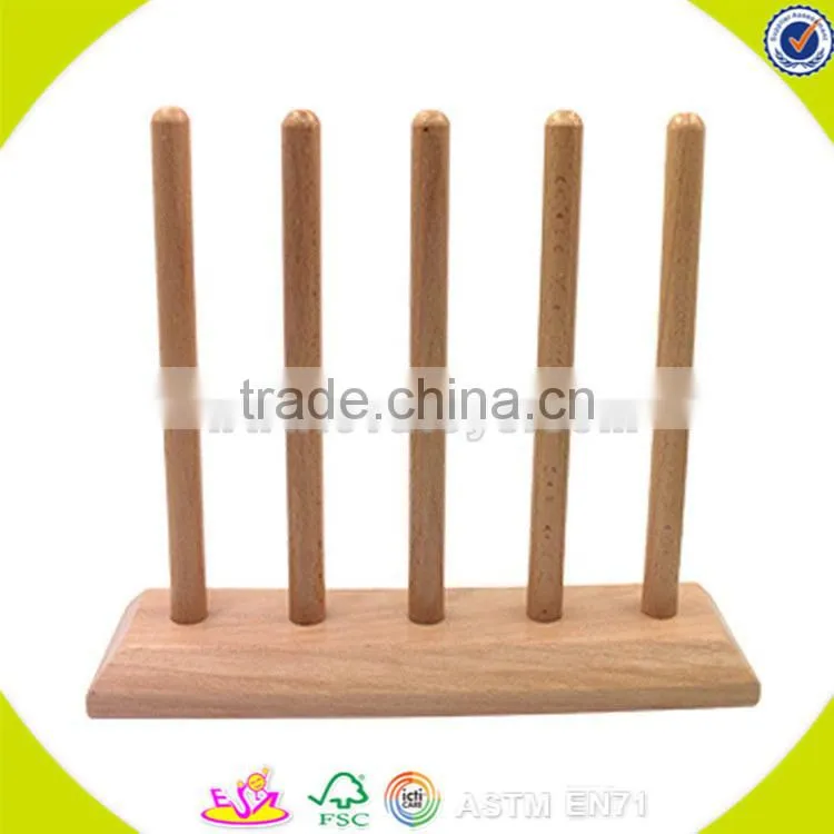 Wholesale interesting wooden building blocks toy special kids wooden building blocks toy colorful building blocks toy W13D097