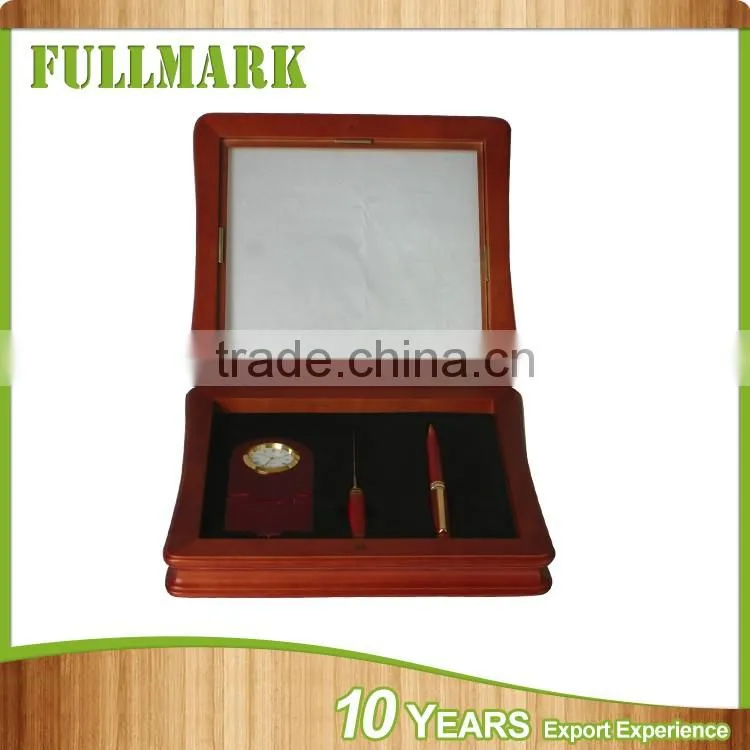Wooden different type unique graceful pen display case