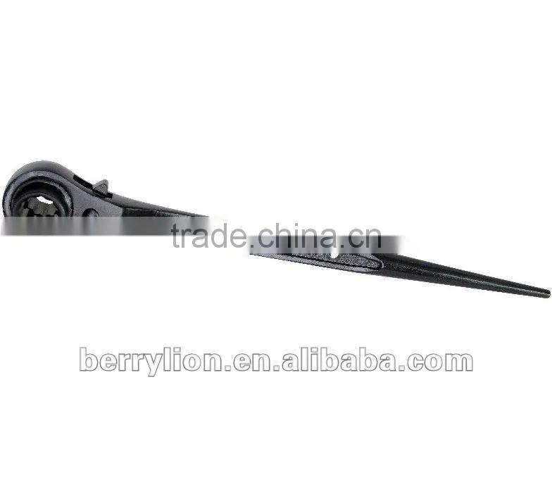 Berrylion Rat-Tail Ratchet Wrench 24-27 Ratchet Wrench Black Rat-tail Wrench