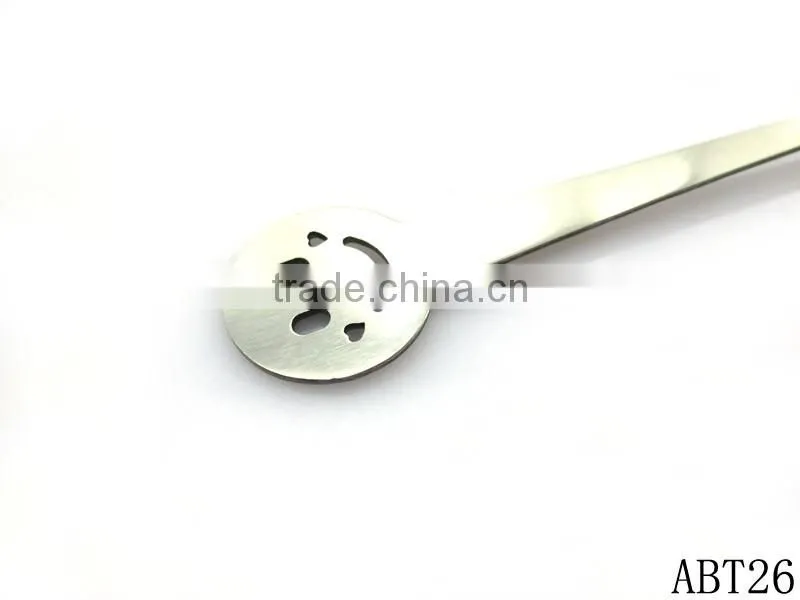 High Grade Mirror Polish Flatware Set,smile face stainless steel 410 spoon