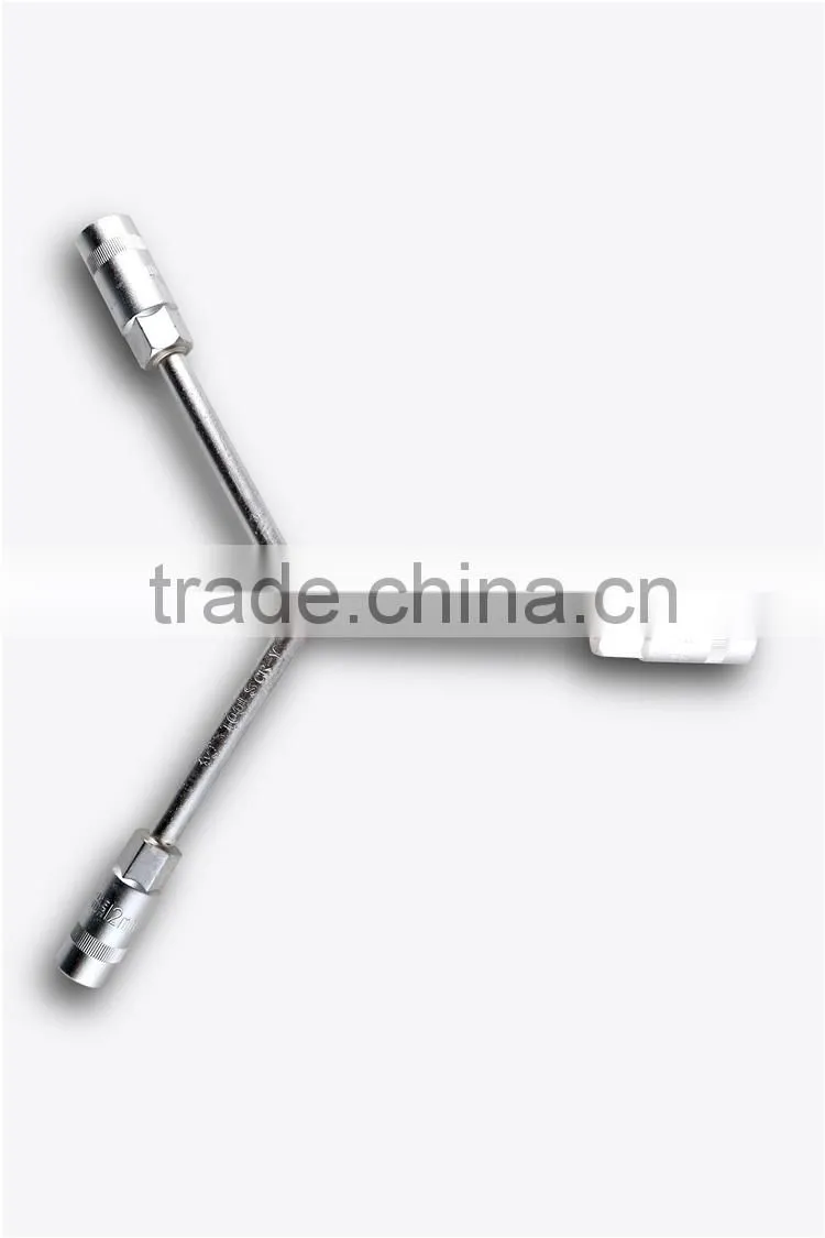 Y Type Socket Wrench with Emergency Tire Repair Kit