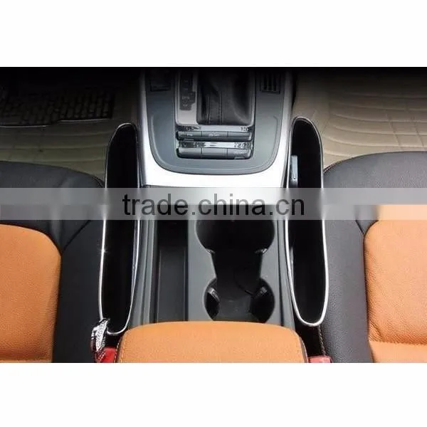 Premium PU Leather Seat Catch Car Seat Slit Pocket Organizer