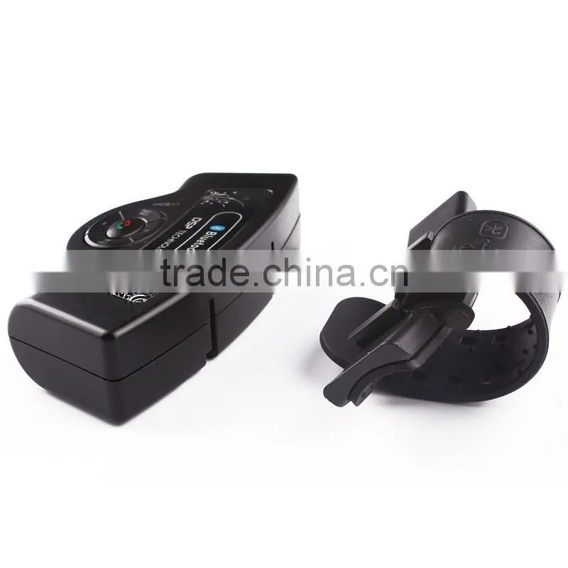 wireless bluetooth handsfree steering wheel mounted car kit with keyboard dsp technology