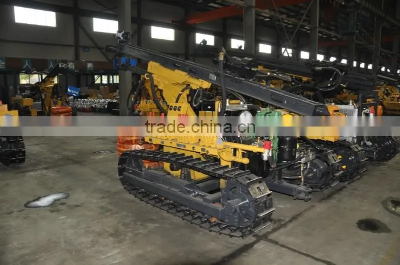 2014 Hot stone drilling crawler rig, crawler drill machine for stone quarry plant