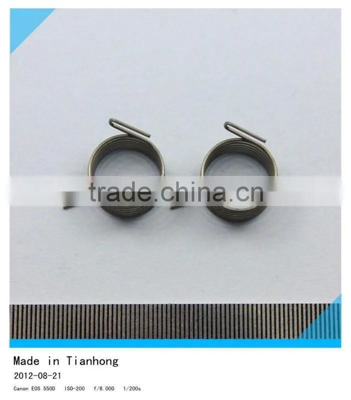 Precision Customized Torsion Springs with surface treatment