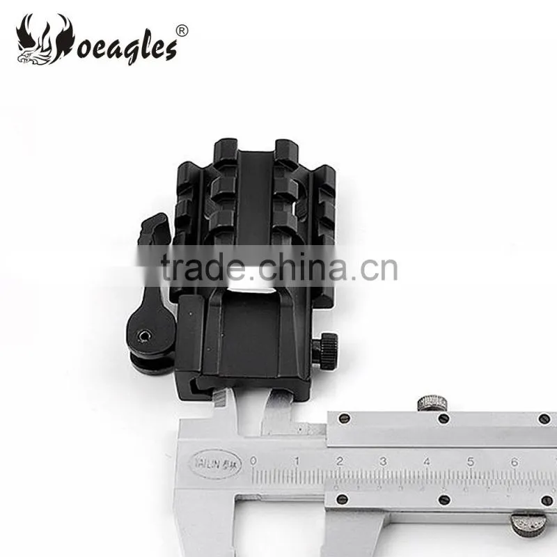 Oeagles Y0037D QD Tri Sides Exntend Picatinny Rail With 21mm Rail Weaver Hunting Accessories Gun Scope/ Flashlight Mounts
