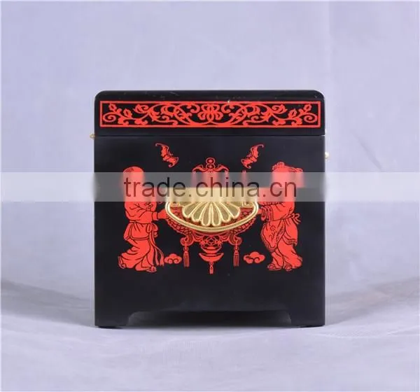 Red chinese lacquer Jewelry boxes/wedding /chinese style/Decoration