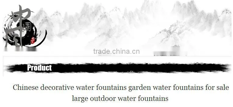 Rockery chinese water fountains delicate home decoration water fountains