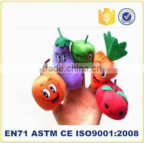plush vegetable toys with carrot pineapple designs