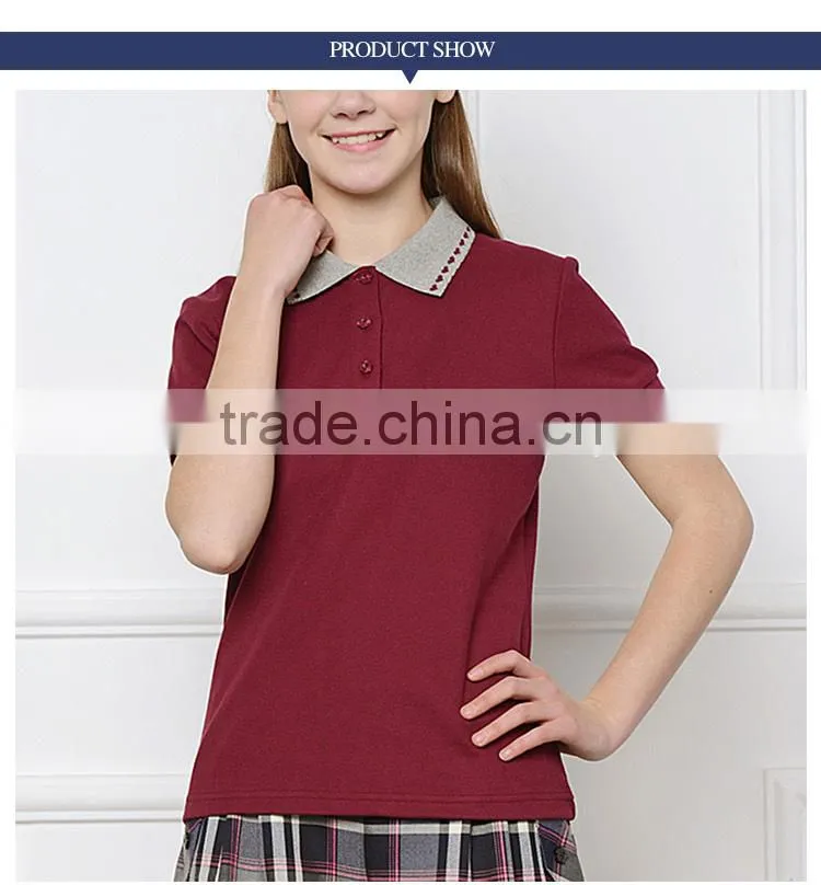 College student Summer girls British Academy Short Sleeve T-Shirt
