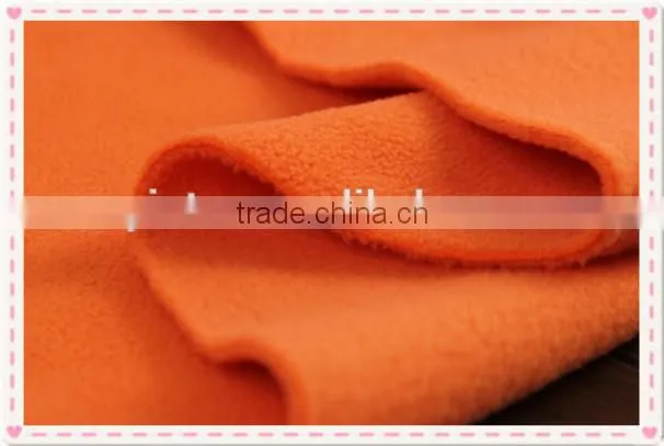 Hot sale 100% polyester fabric polar fleece for coats,tricot fabric polar fleece