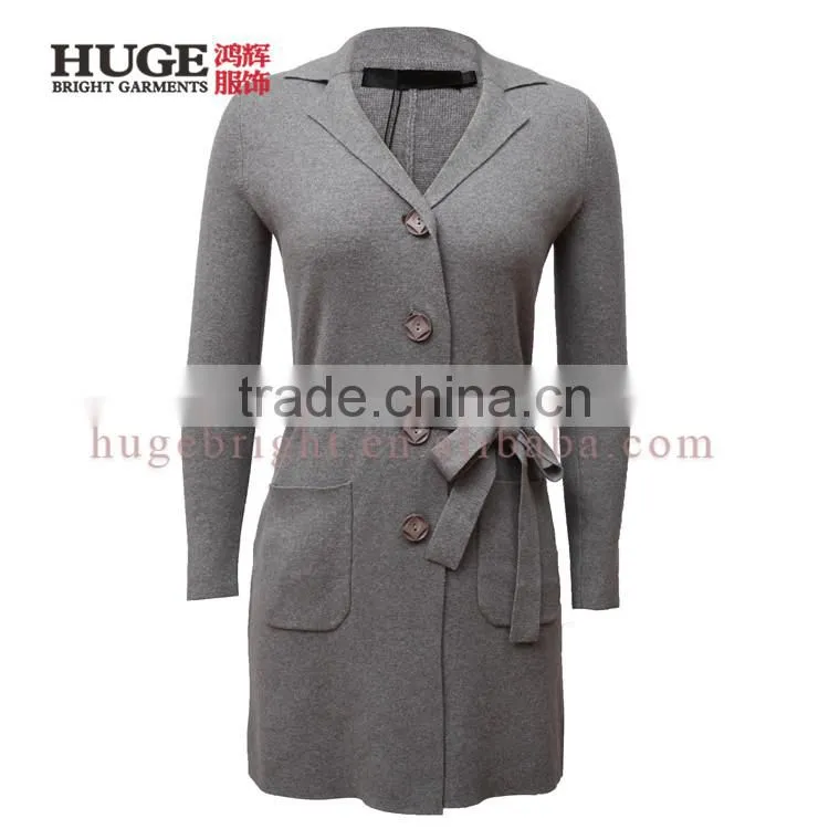 Custom Designs Hot Selling Womens Cardigan Sweater Jacket