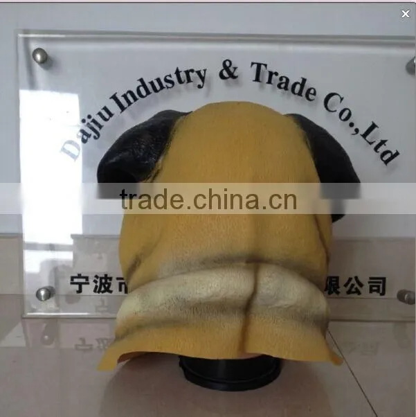 2014 hot sale latex Pug Mask