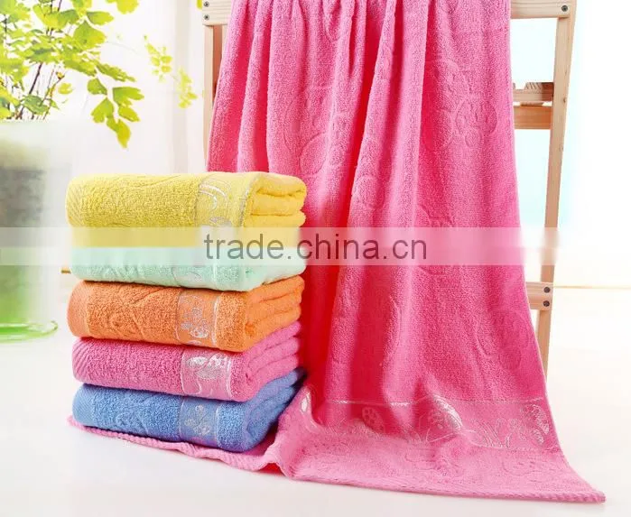 cotton jacquard mushroom towels