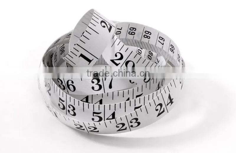 cheap 1.5m,2m,3m(120inch),5m pvc measure tape tailor medical promotion items tape measure with Logo