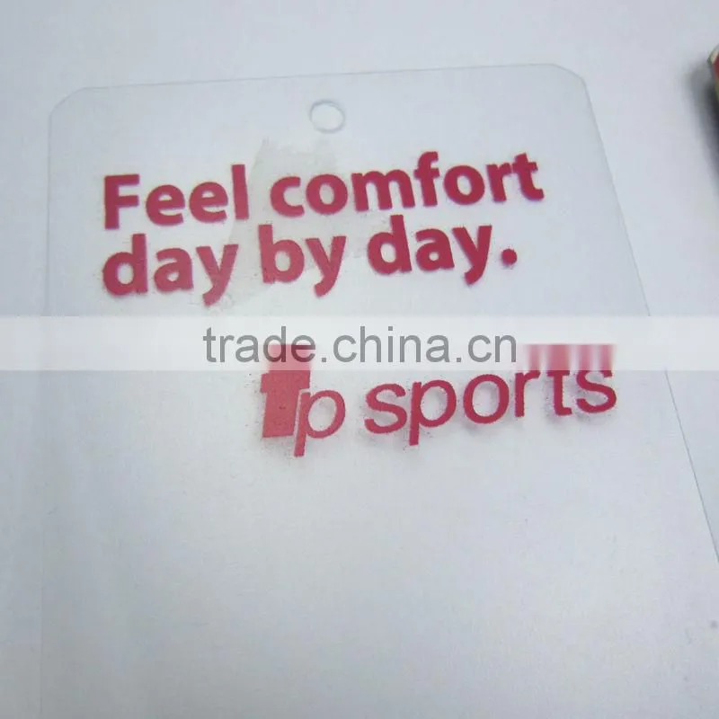 plastic label tag