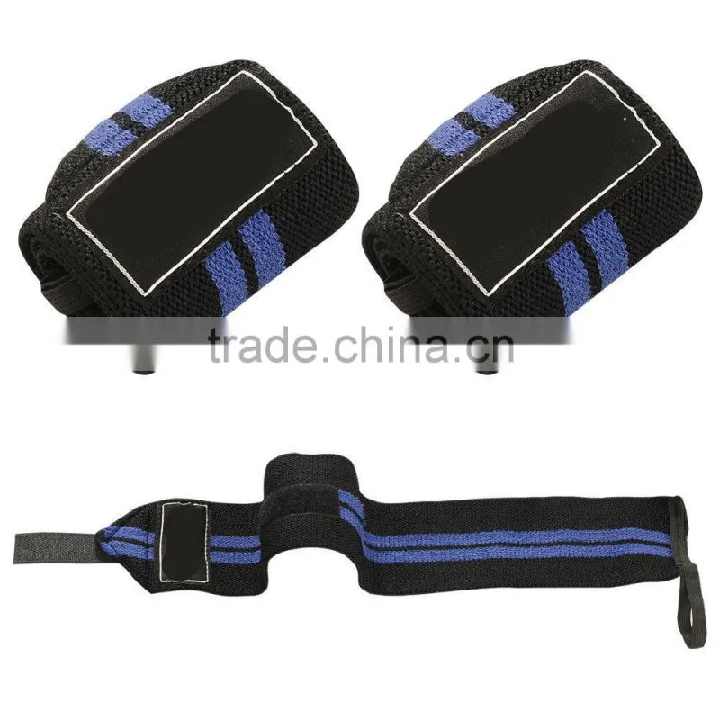 Black & Grey Weight Lifting Wrist Wraps /Fitness Training Hand Bar Wrist Wraps