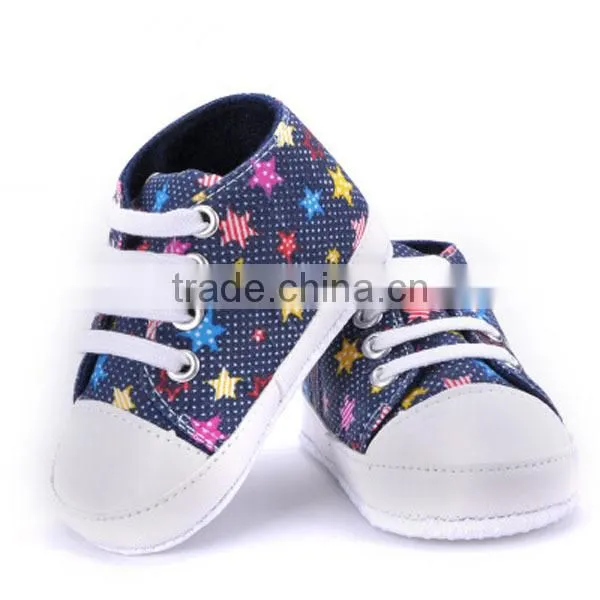 fashion beautiful canvas summer newborn baby infant shoes