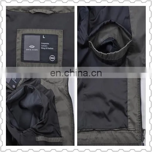 lastest new mens spring thin army style stylish jean jacket bulksale