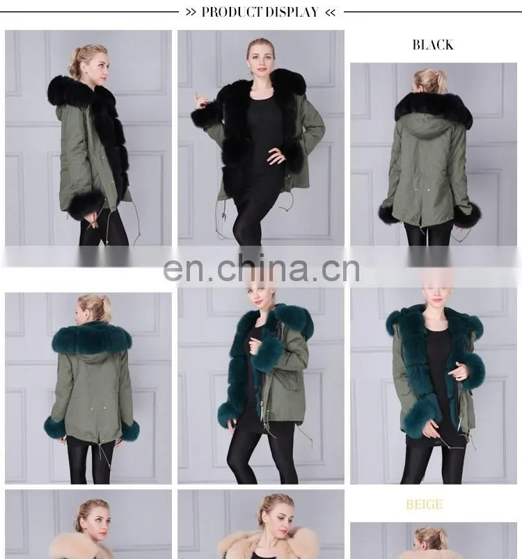 Modern design short mink coat winter black fur coat with fur hood