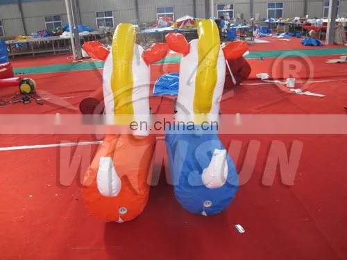 inflatable pony jumping animal inflatable animal toys for kids