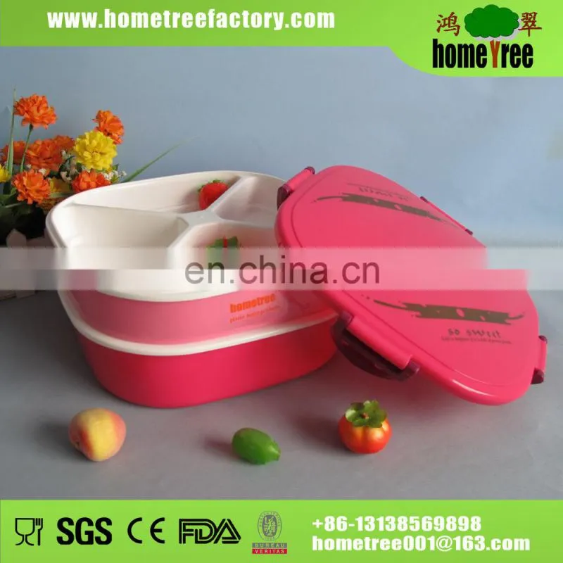Fashionable Square Jelly Bean Double Layers Plastic Candy Box