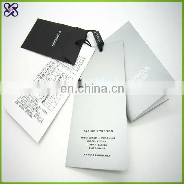 clothing tag /hang tag /clothing tag label
