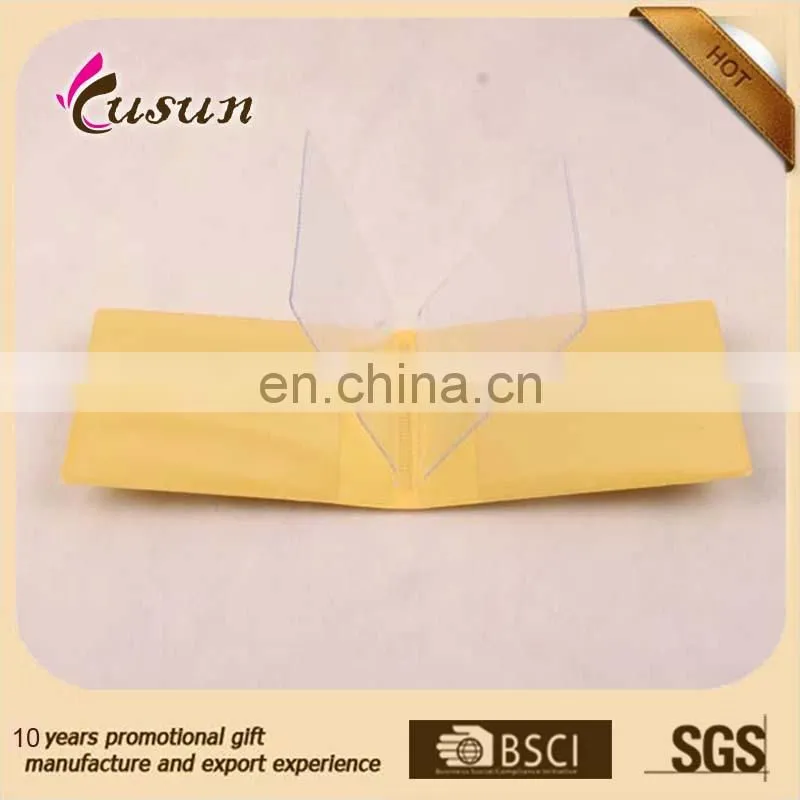 new design promotinal pvc credit card holder