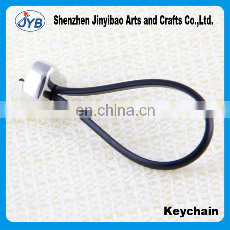 Alloy Love Peach Heart Couple Key Chain Creative cute leather key ring key chain New wholesale