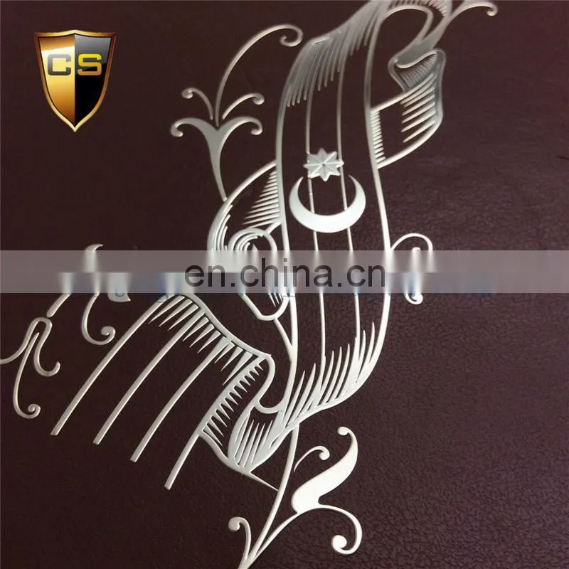 Customized Gilded Metal Wall Sticker Phone Sticker