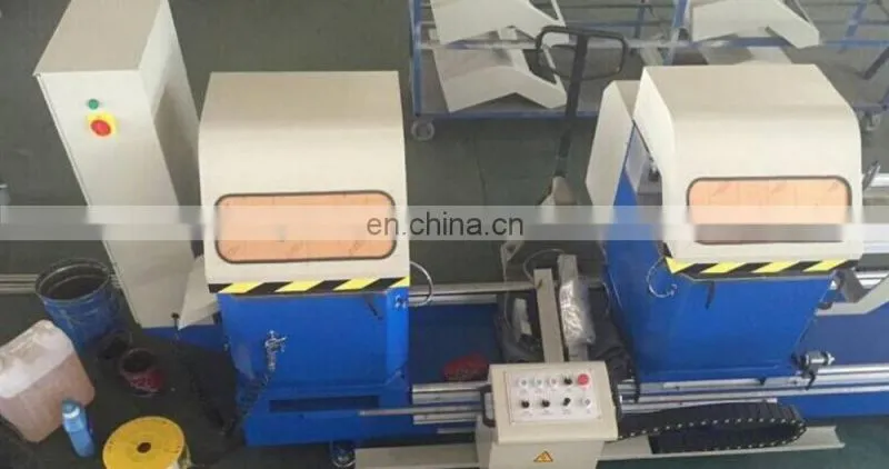 Aluminum Single head cutting saw machine for windows and doors frabricate machine