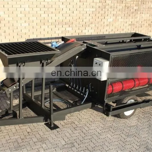 HPC Mobile Gold Trommel Washing Plant mini mobile gold washing plant