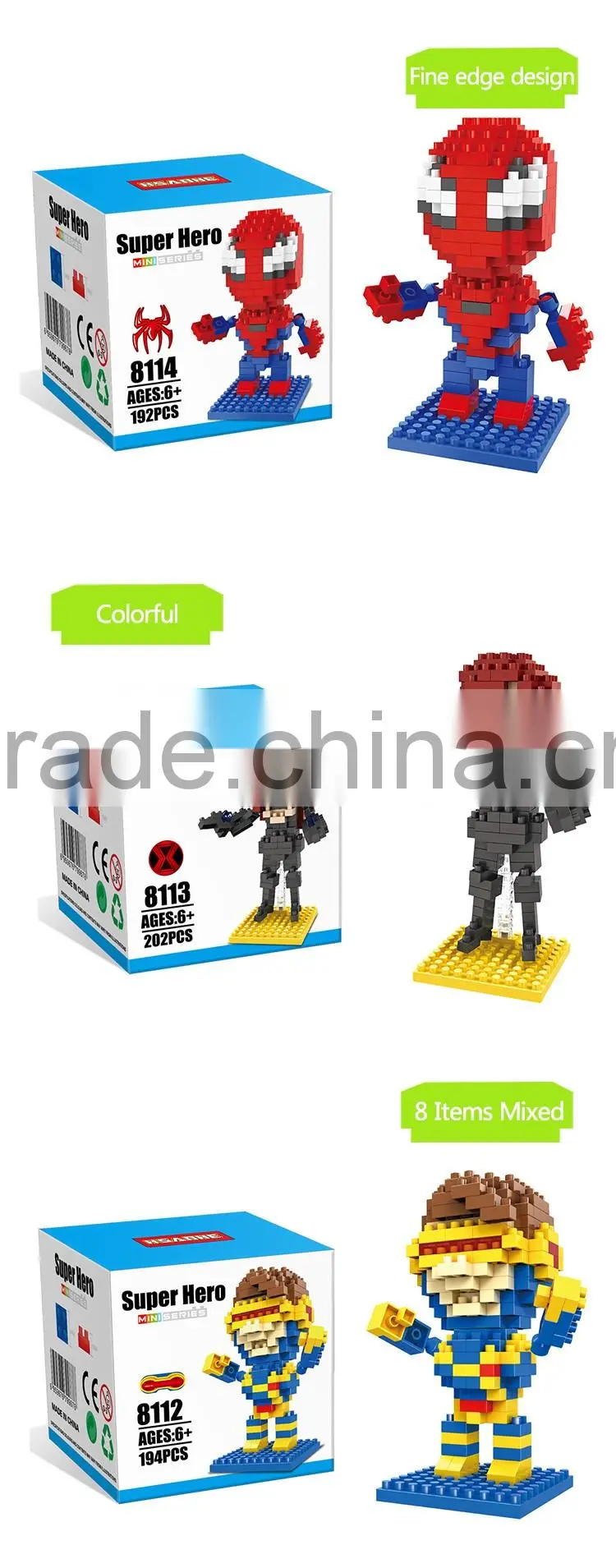 Hot selling mini bricks toy made in China