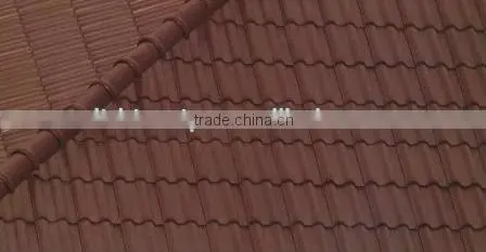 Clay roof tiles