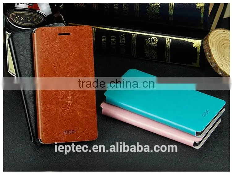 MOFi RUI Series Hot Selling Waterproof Leather Mobile Phone Flip Cover Cases for OPPO R3, OPPO R7007, OPPO R7005