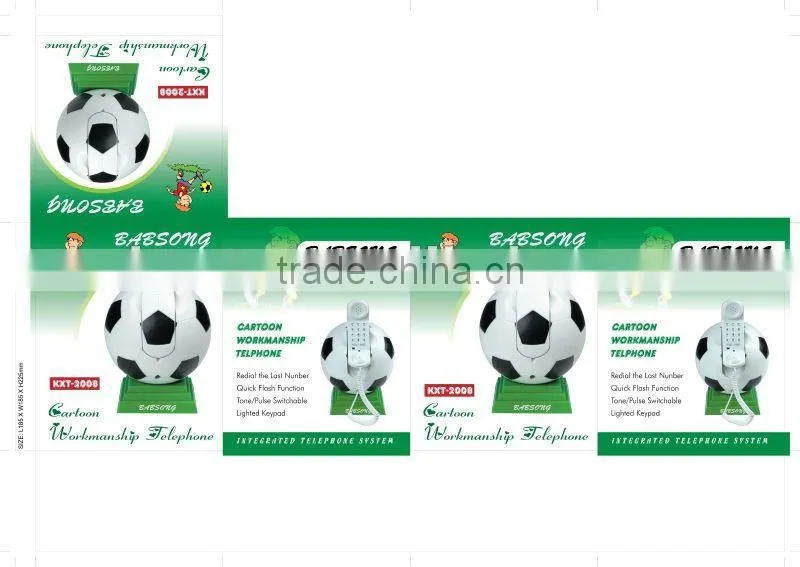 Football Shape Telephone For Children