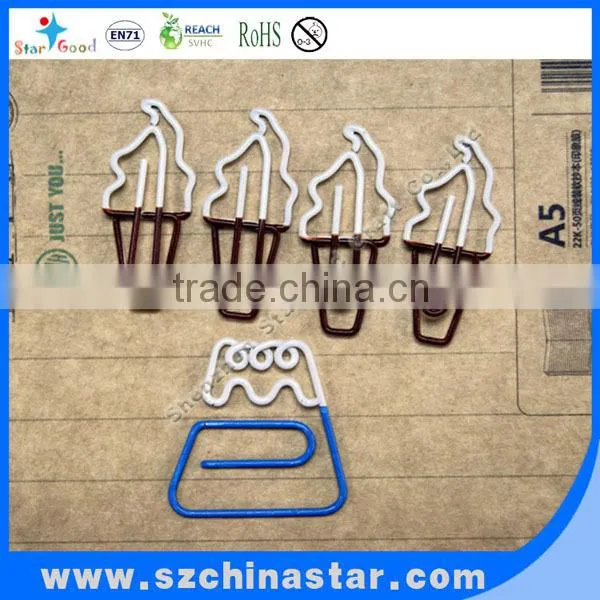 Star shape paper clips with star shape case