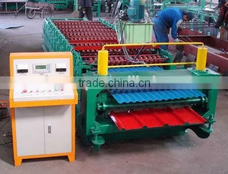 metal roofing sheet / wall cladding sheet forming machine