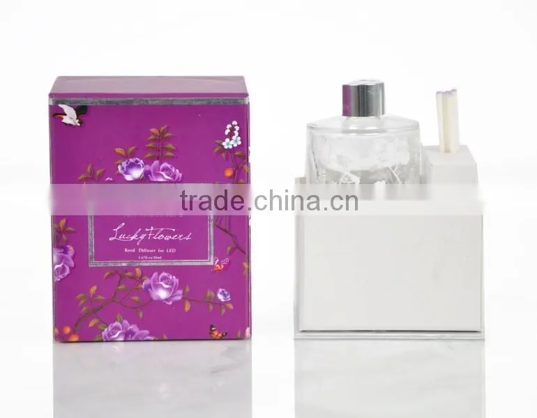Home fragrance Aroma Reed Diffuser with glass bottle SA-1991