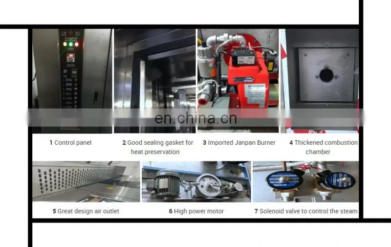 food hot air rotary oven/furnace/baking equipment/machine