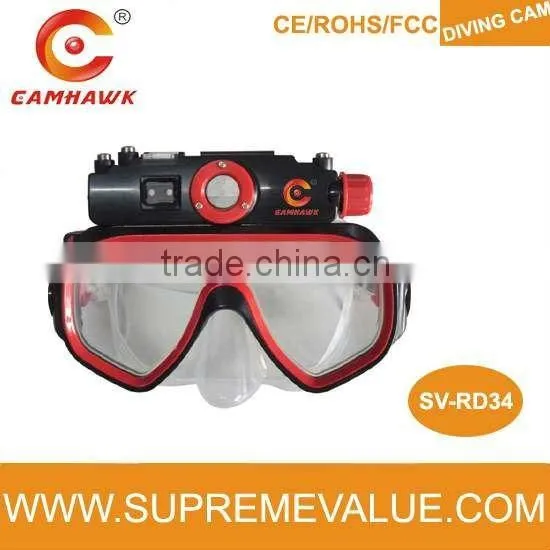 Substantial Price 15M Waterproof Mini DVR surfering sport mask camera