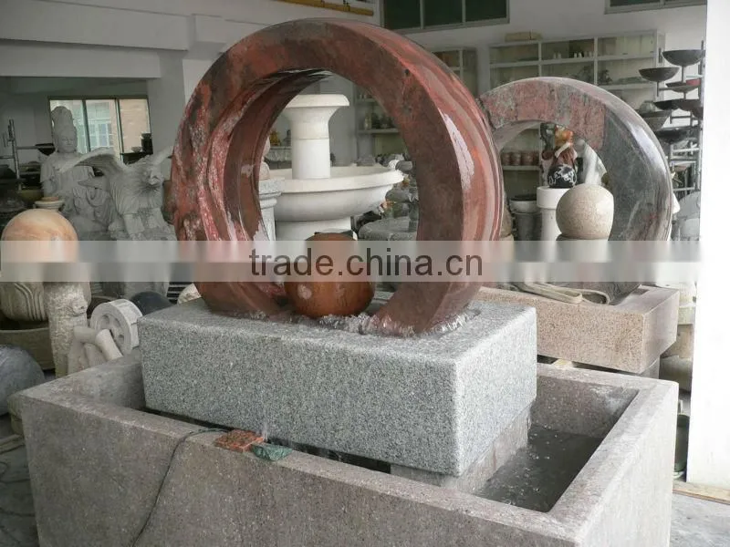 Ornaments Outdoor Stone Garden Water Fountain