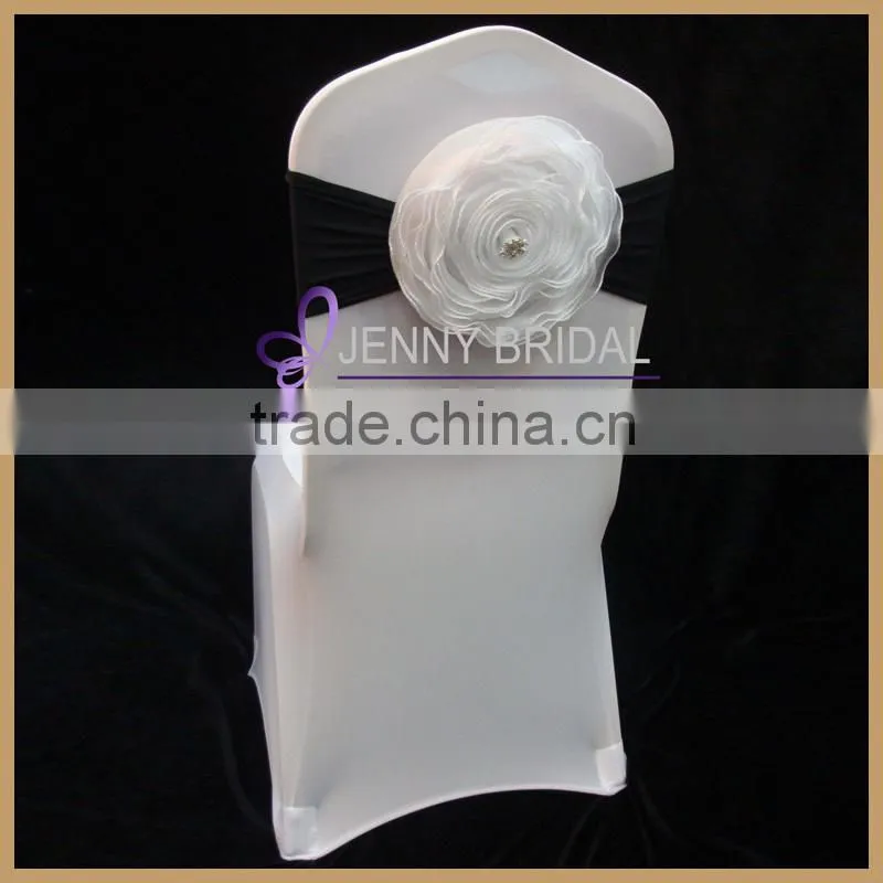 C061A spandex wedding ruched spandex chair covers