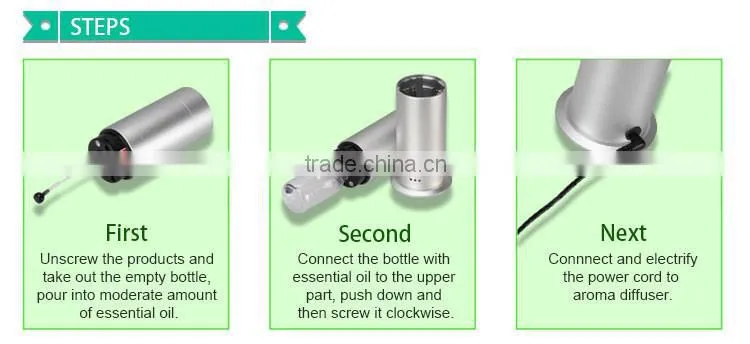 Remote control aluminium humidifier aroma diffuser/ 100ml mini time display aromatherapy essential oil diffuser YK5291