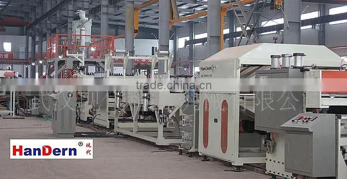 Packing box PP corrugated sheet making machine PP Hollow board extrusion line