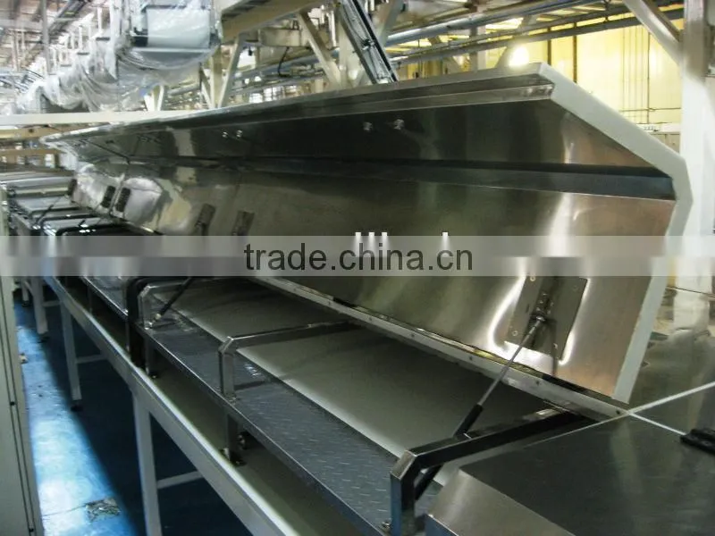 candy cooling tunnel system