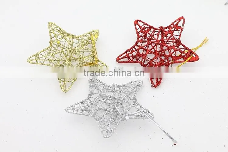 Metal Star Christmas Tree Hanging Decoration